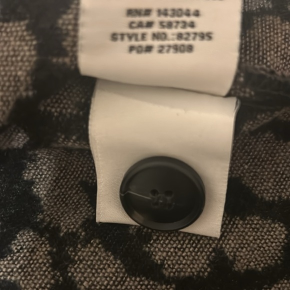 NWT Bagatelle Collection Animal Print Jacket- Size L - Picture 8 of 8